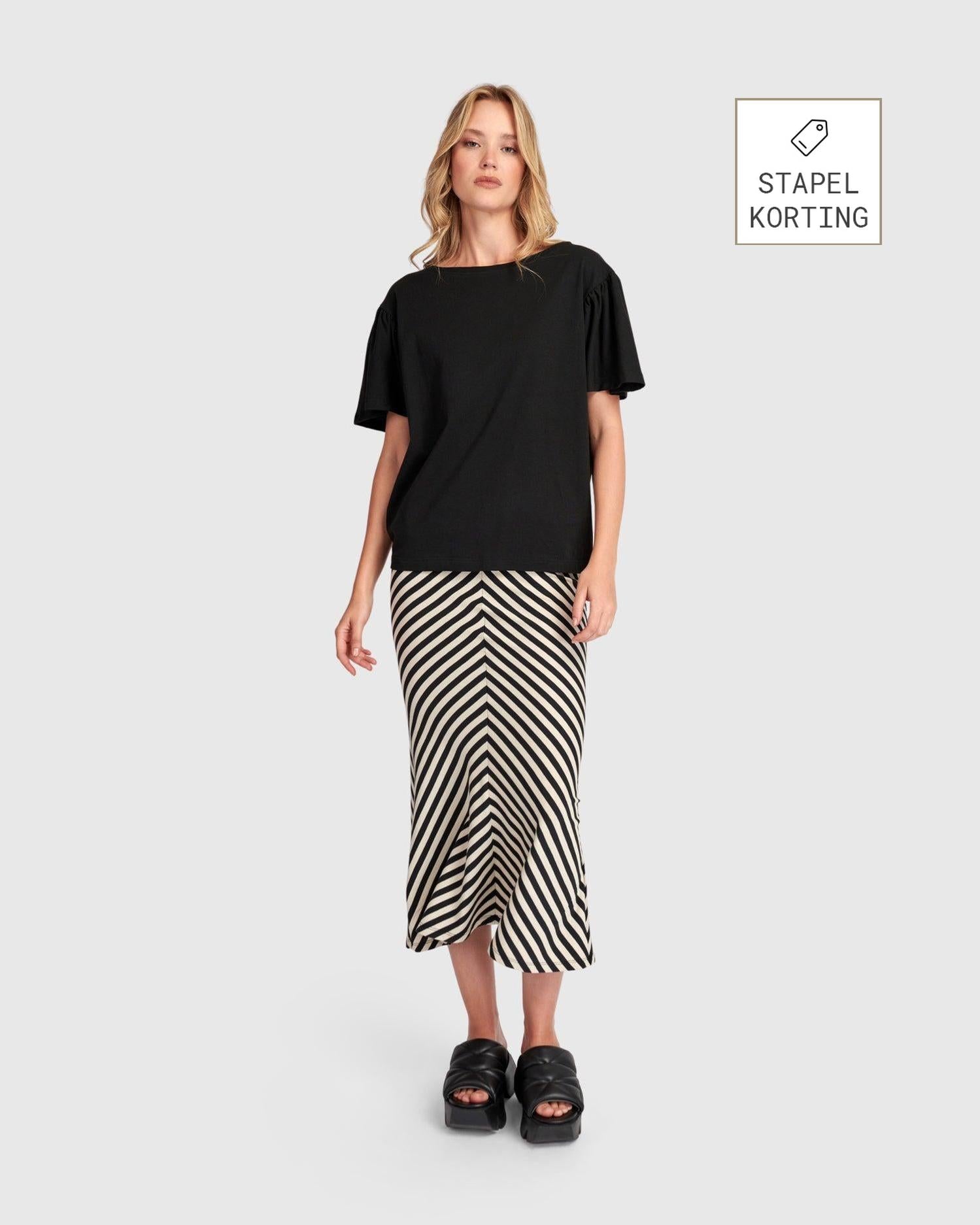 ALEMBIKA URBAN skirt STRIPE