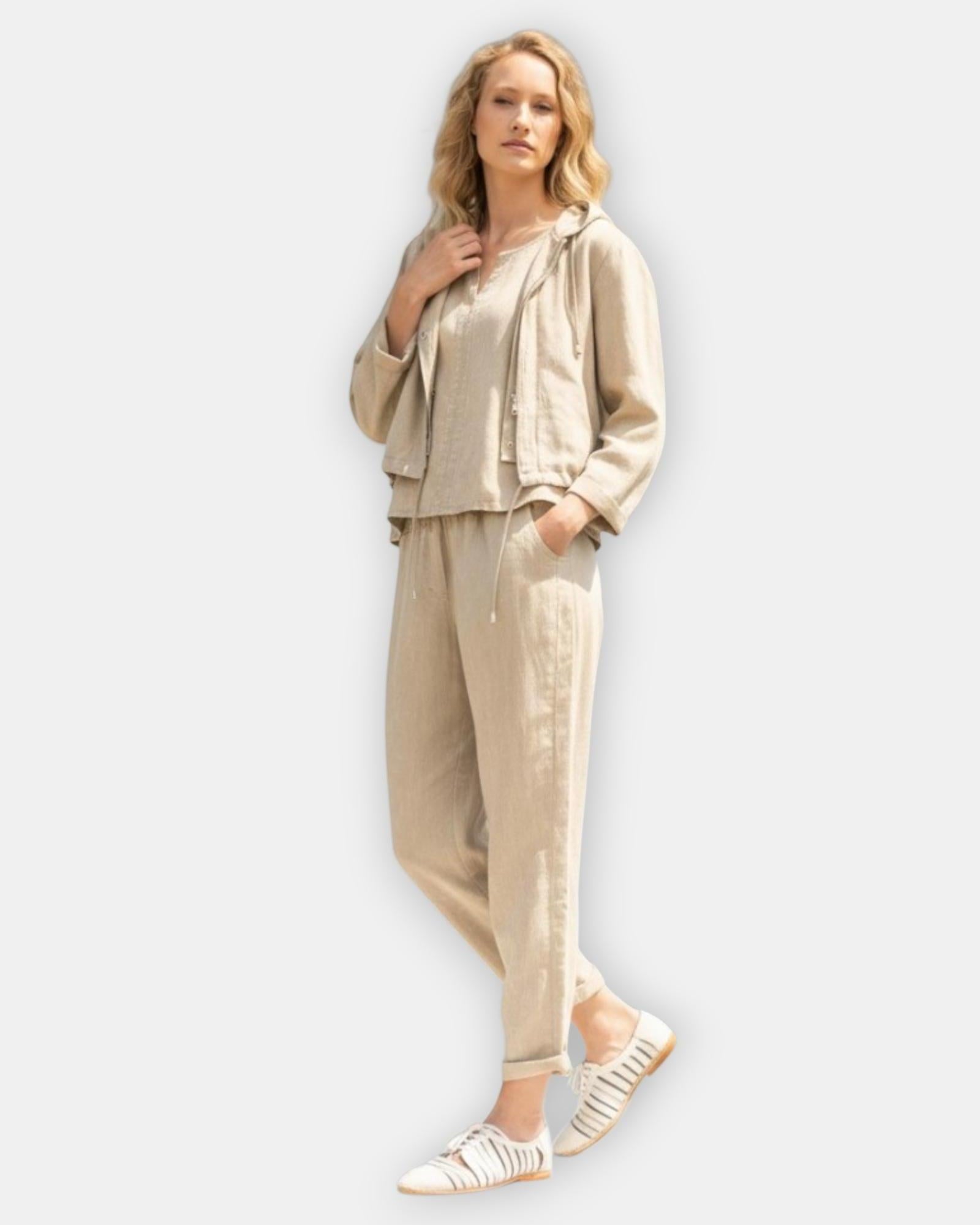 AMBER & MOON broek CLARA