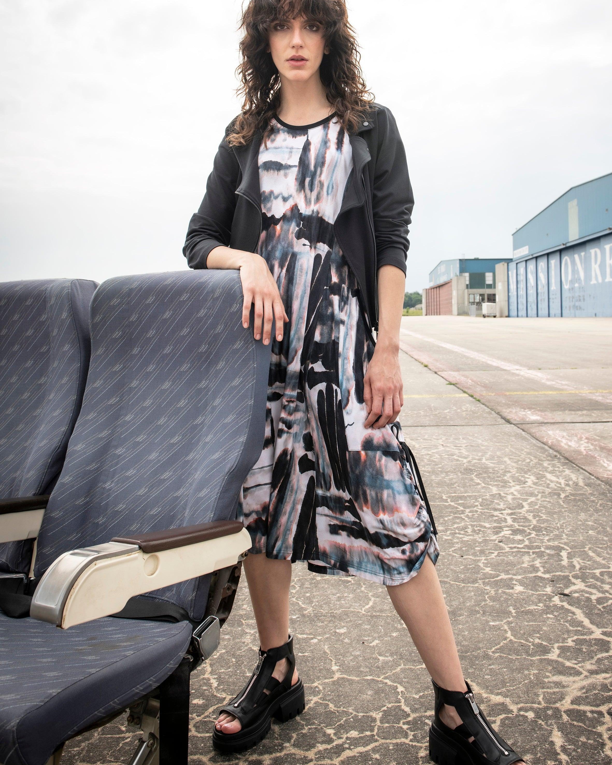 AMBER & MOON jurk AUDREY