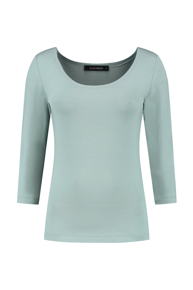 ELSEWHERE basis top 3/4 mouw HOLLY