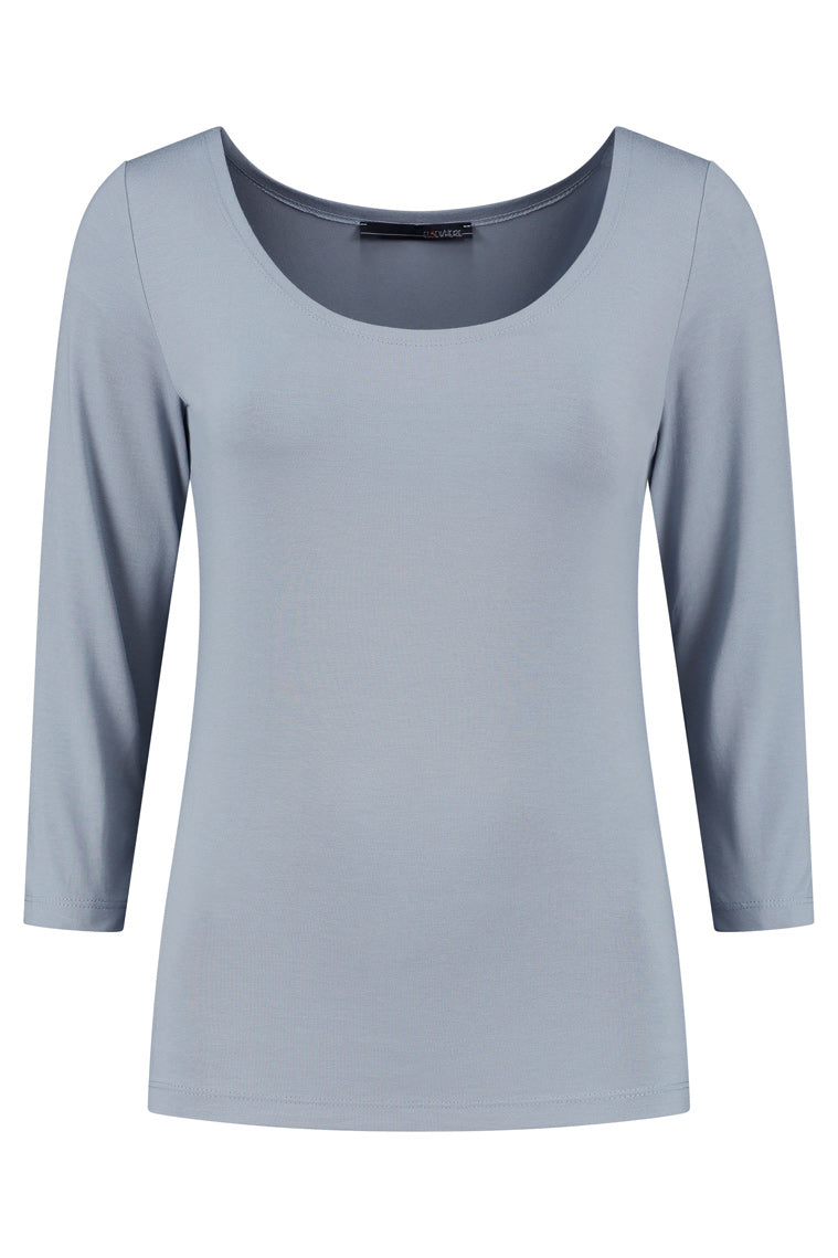 ELSEWHERE basic top 3/4 sleeve HOLLY