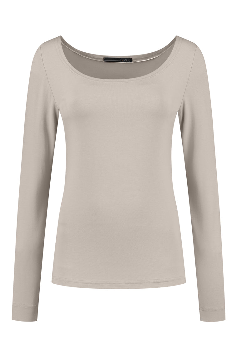 ELSEWHERE basis top lange mouw MAXIMA