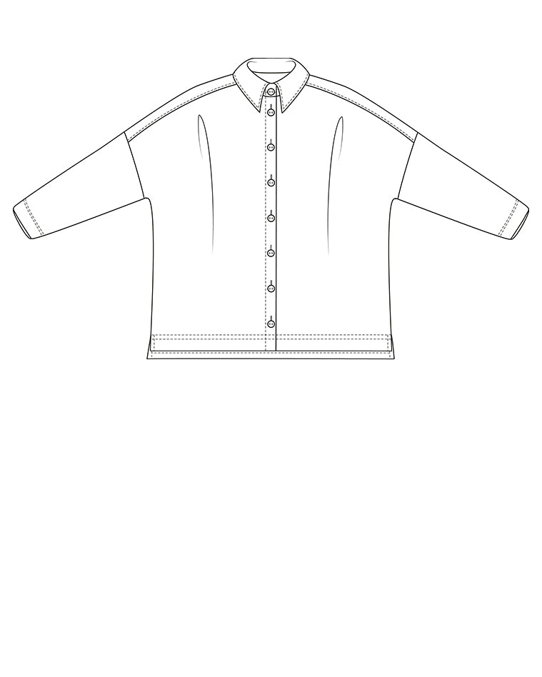 ELSEWHERE blouse ZIGZAG