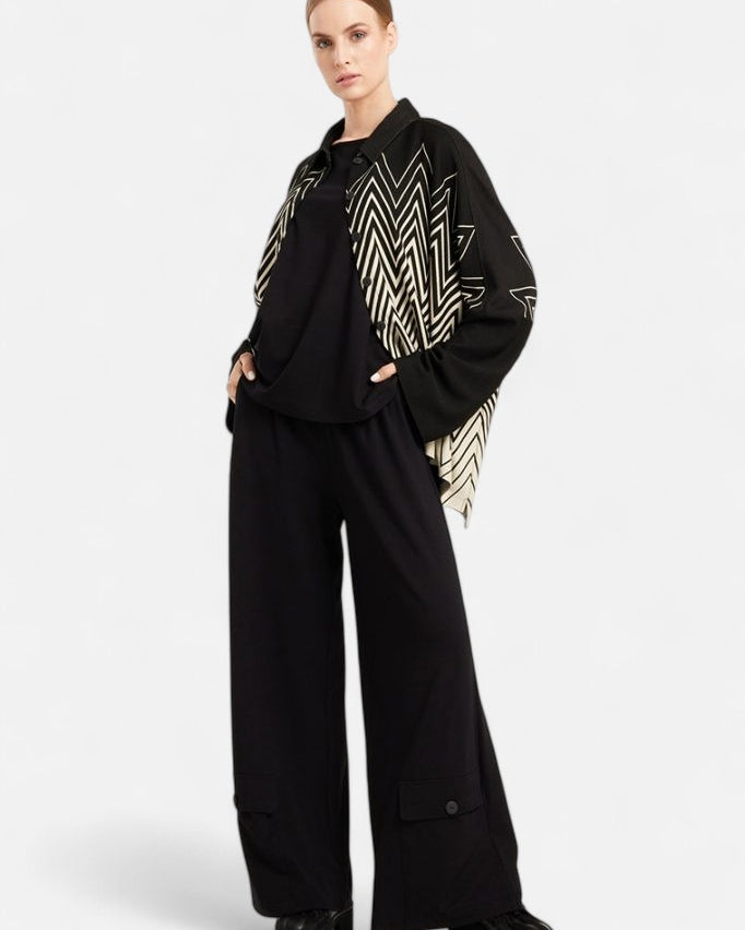 ELSEWHERE blouse ZIGZAG