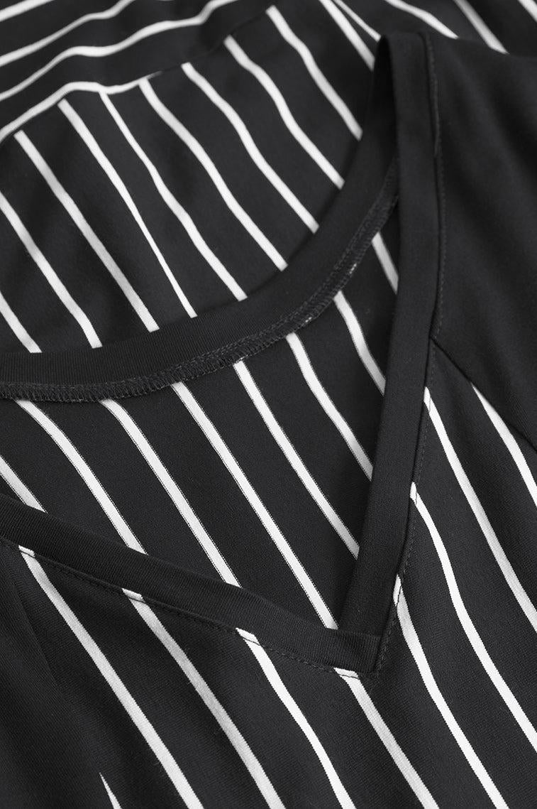ELSEWHERE jurk STRIPE