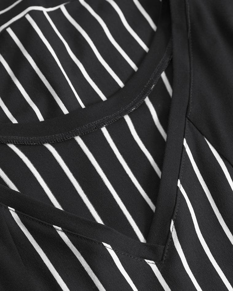 ELSEWHERE jurk STRIPE