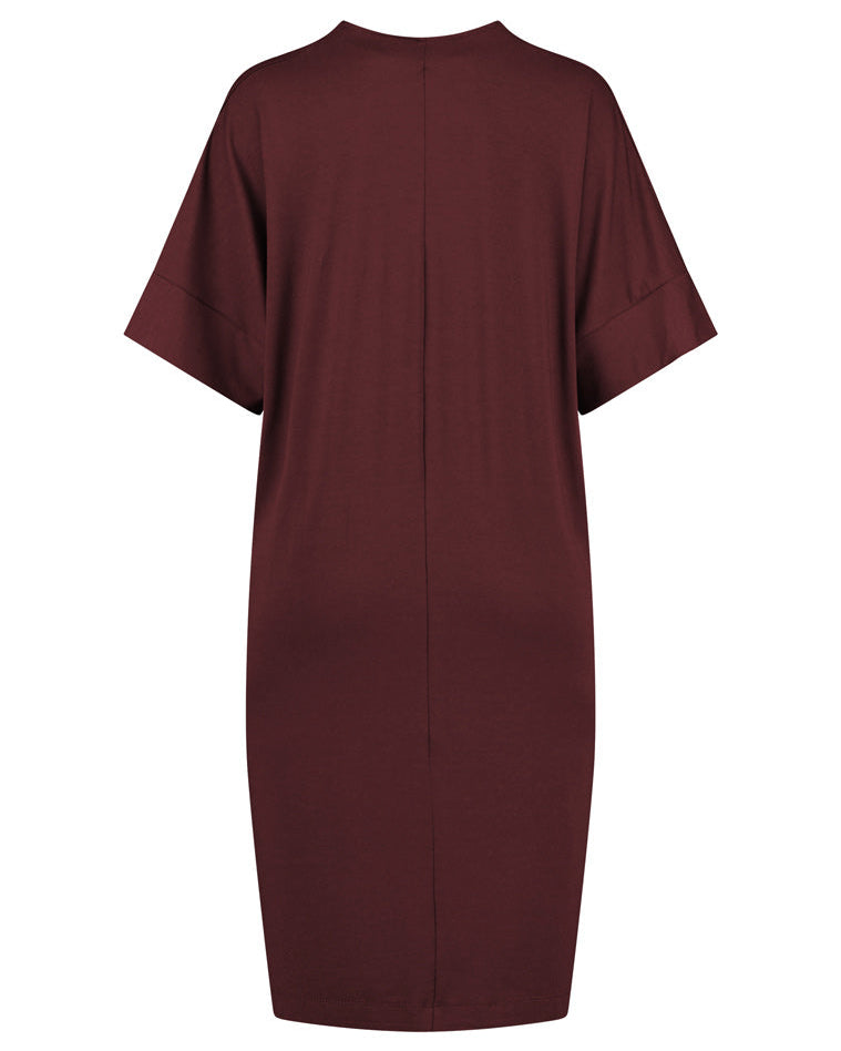 ELSEWHERE jurk tuniek ALASKA - burgundy