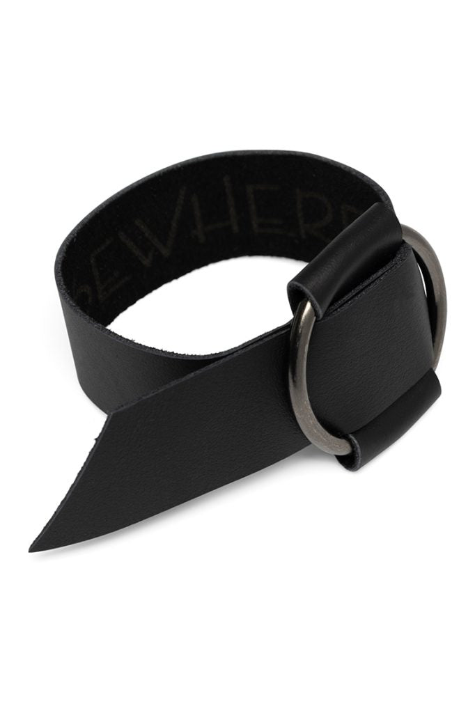 ELSEWHERE lederen armband
