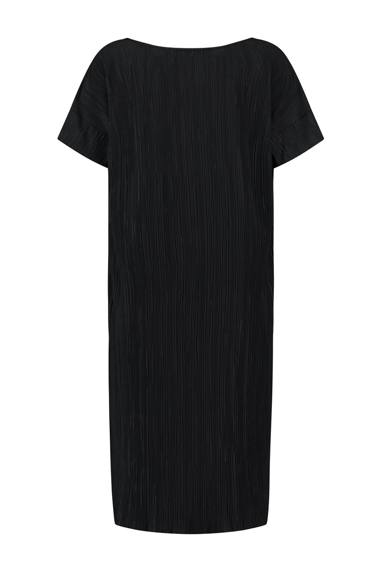 ELSEWHERE plisse jurk LOU