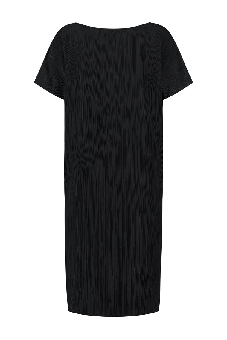 ELSEWHERE plisse jurk LOU