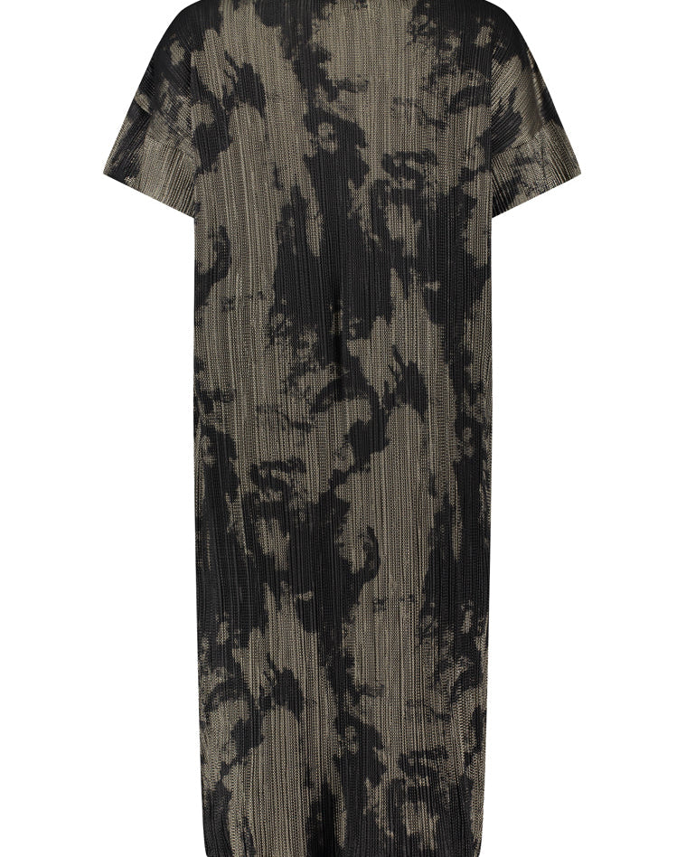 ELSEWHERE plisse jurk LOU