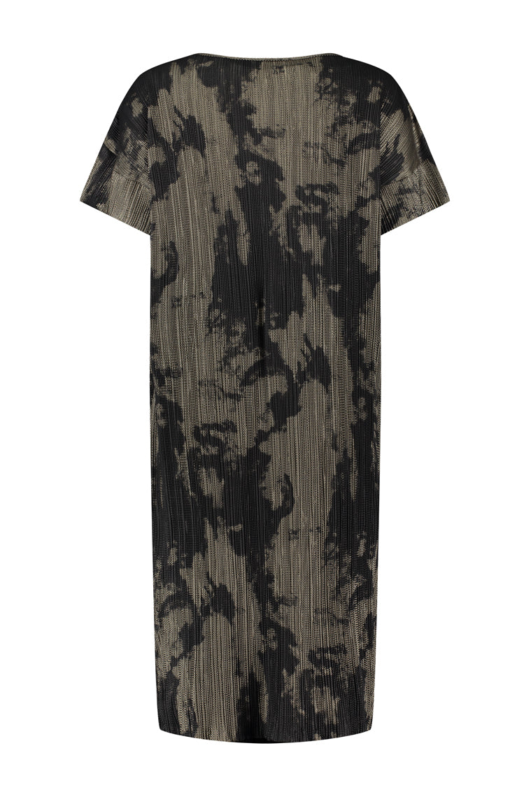 ELSEWHERE plisse jurk LOU