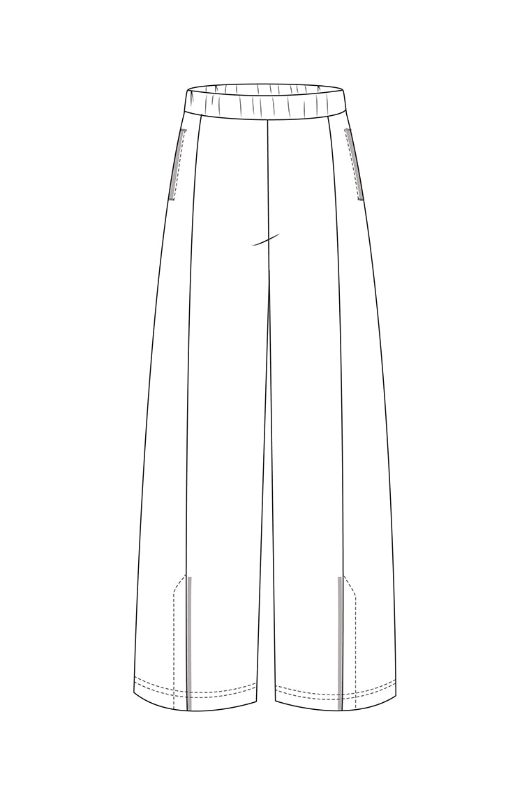 ELSEWHERE rechte broek ZIGZAG