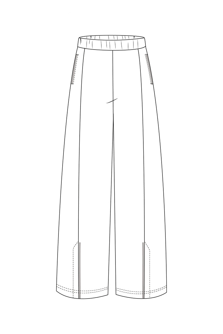 ELSEWHERE rechte broek ZIGZAG