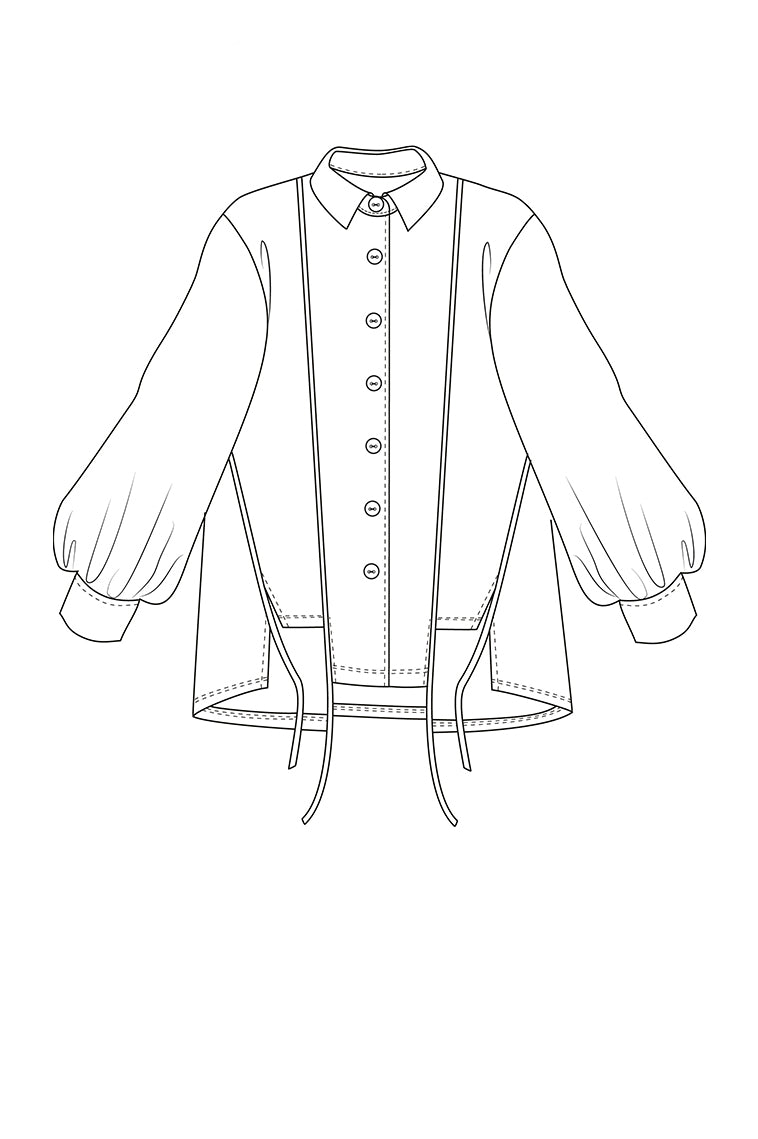 ELSEWHERE travel blouse HOLLY