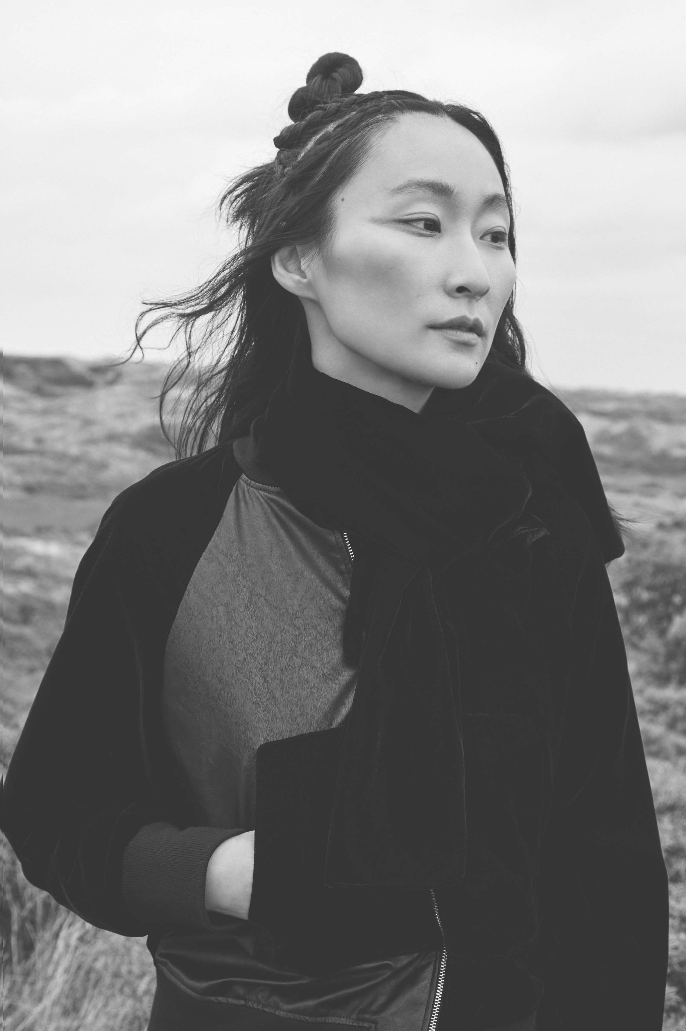 ELSEWHERE velvet sjaal SOFIA