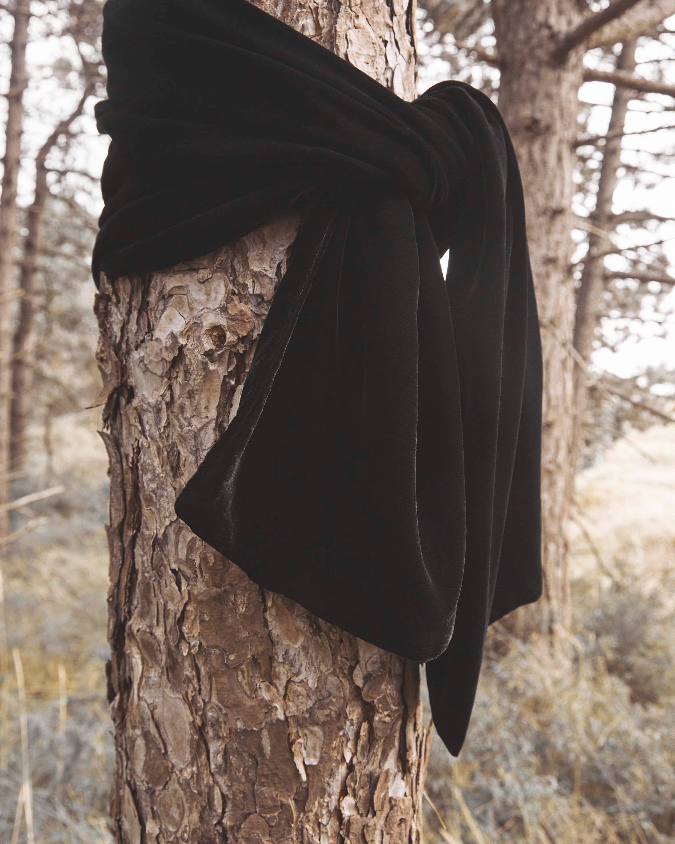 ELSEWHERE velvet sjaal SOFIA