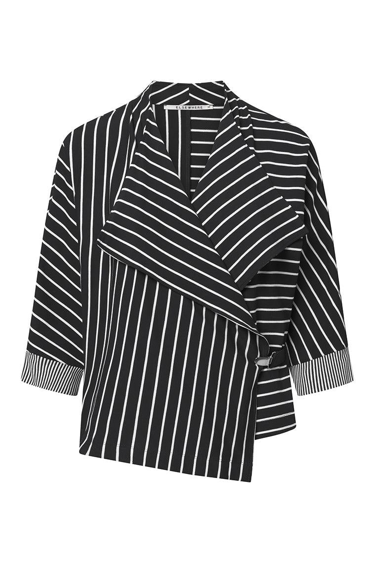 ELSEWHERE vest STRIPE