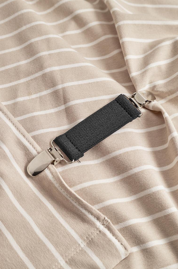 ELSEWHERE vest STRIPE