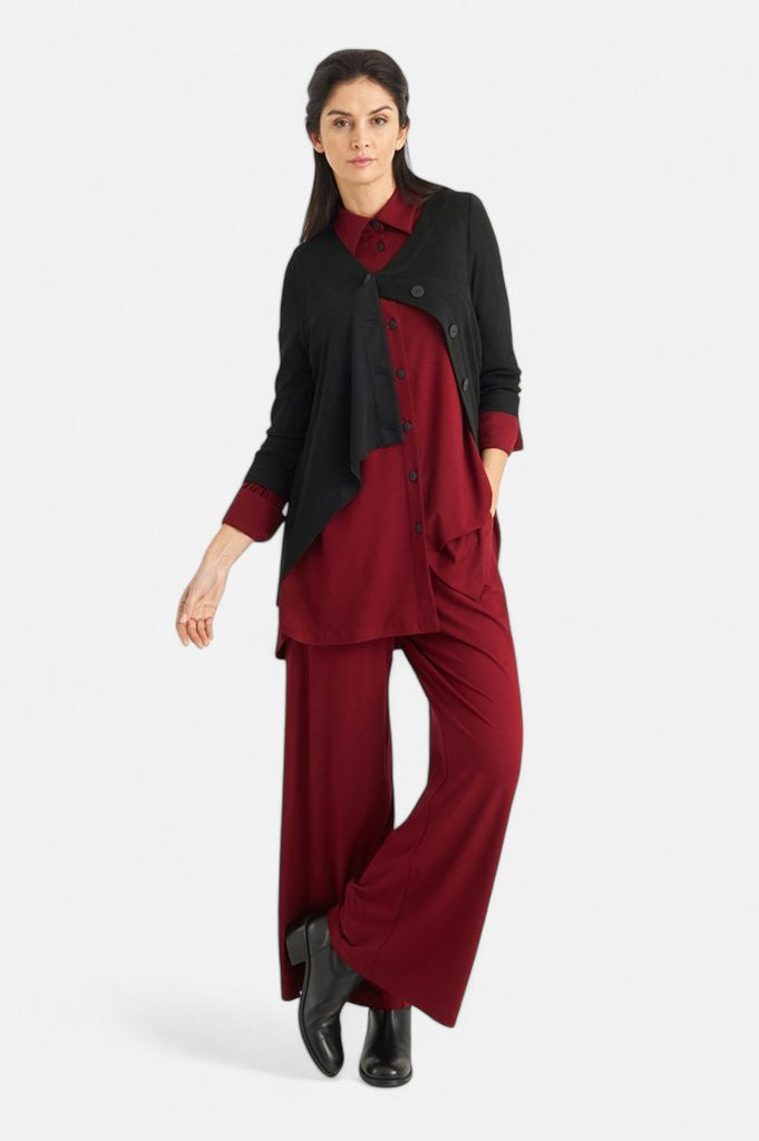 ELSEWHERE wijde broek COMFY