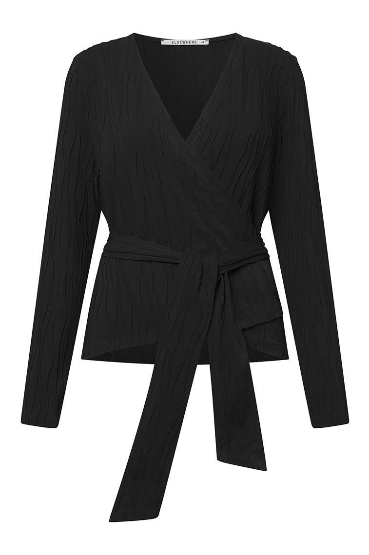 ELSEWHERE wikkel vest FLOW