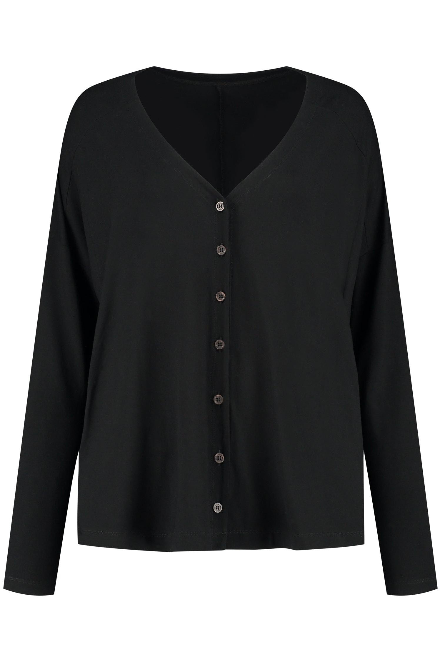 LEEZZA vest ERIKA zwart