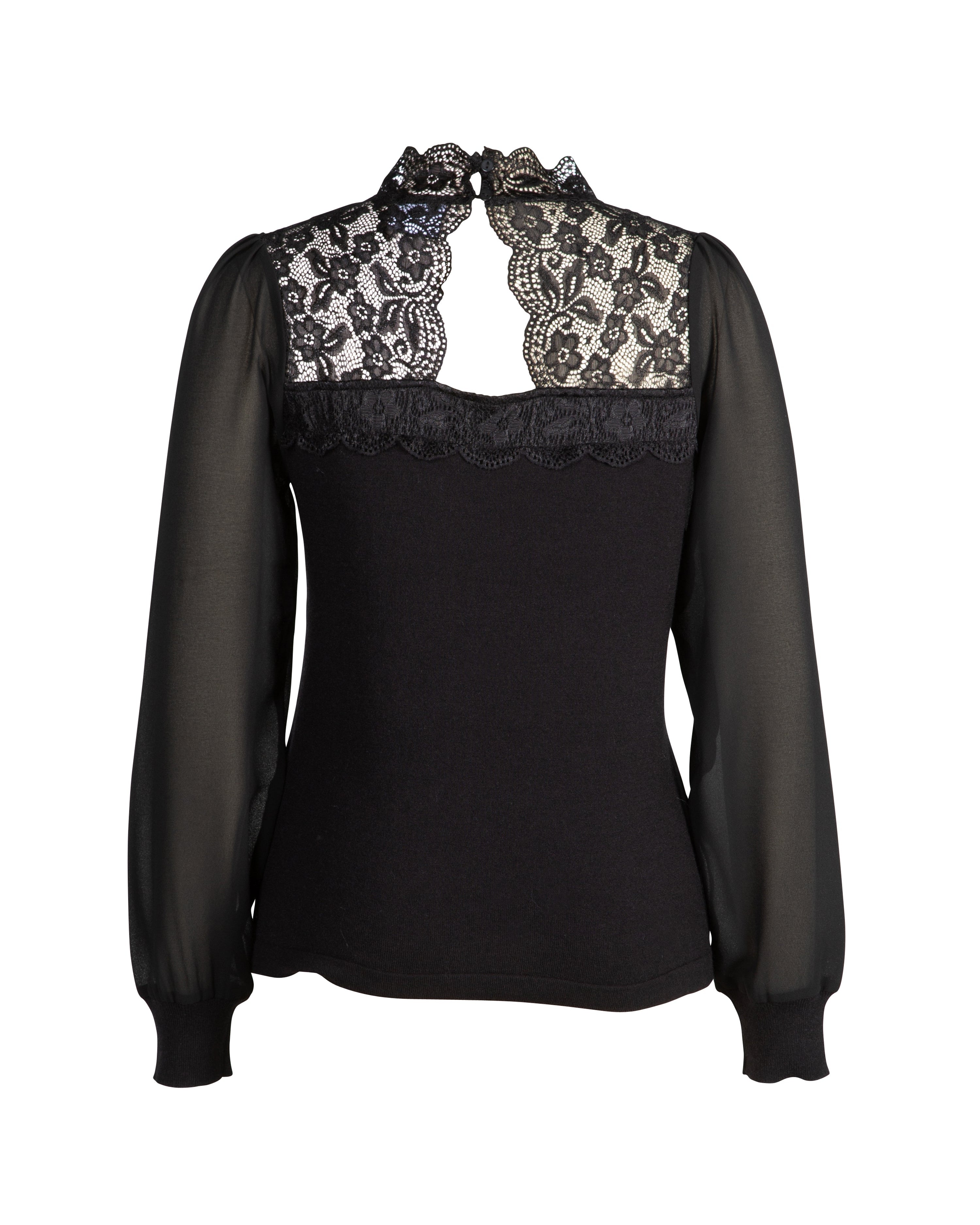 NÜ DENMARK top SIDSE lace