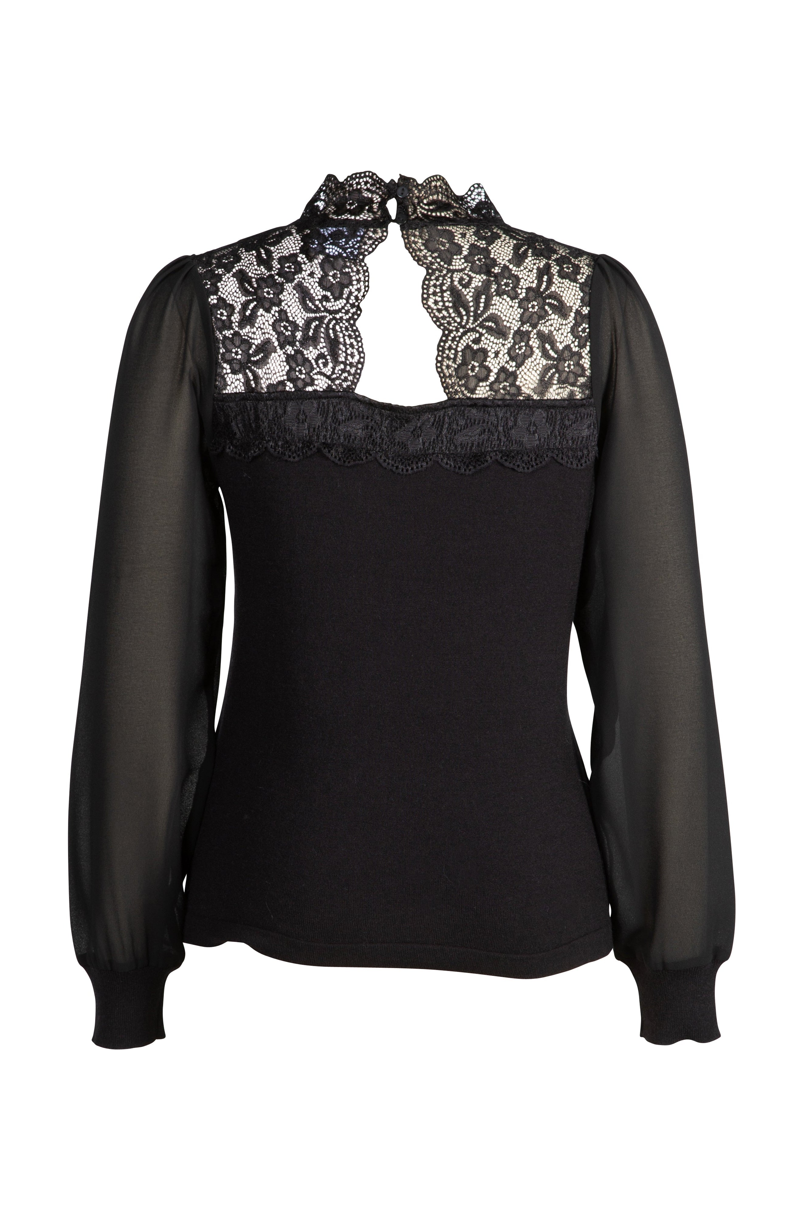 NÜ DENMARK top SIDSE lace