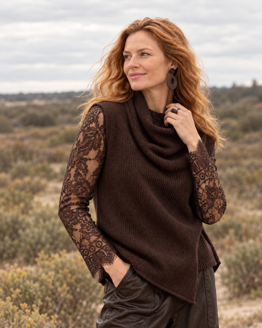 NÜ Denmark mouwloze pullover ELLA