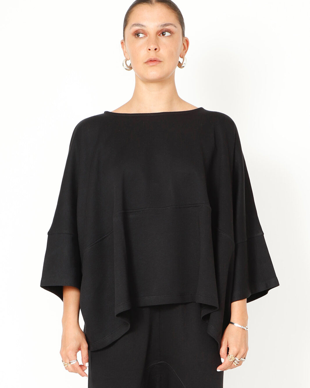 SORT AARHUS boxy pullover CLAY