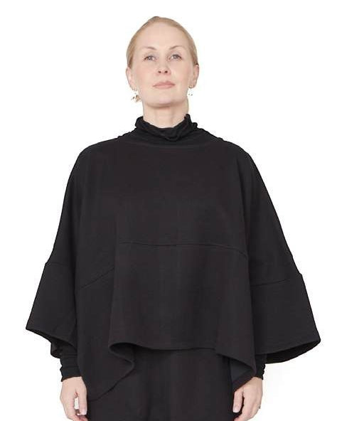 SORT AARHUS boxy pullover COVE