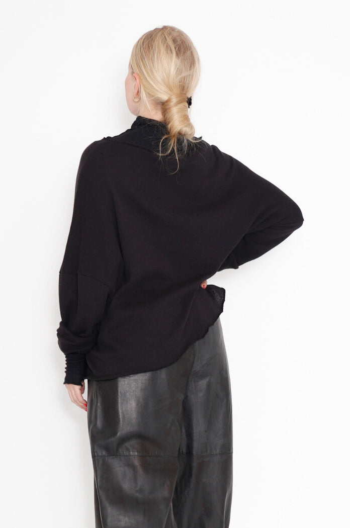 SORT AARHUS oversized sweater ALMIND