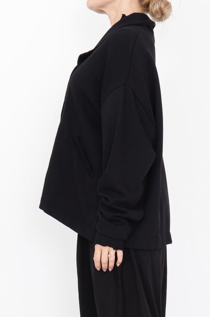 SORT AARHUS oversized vest ASFERG