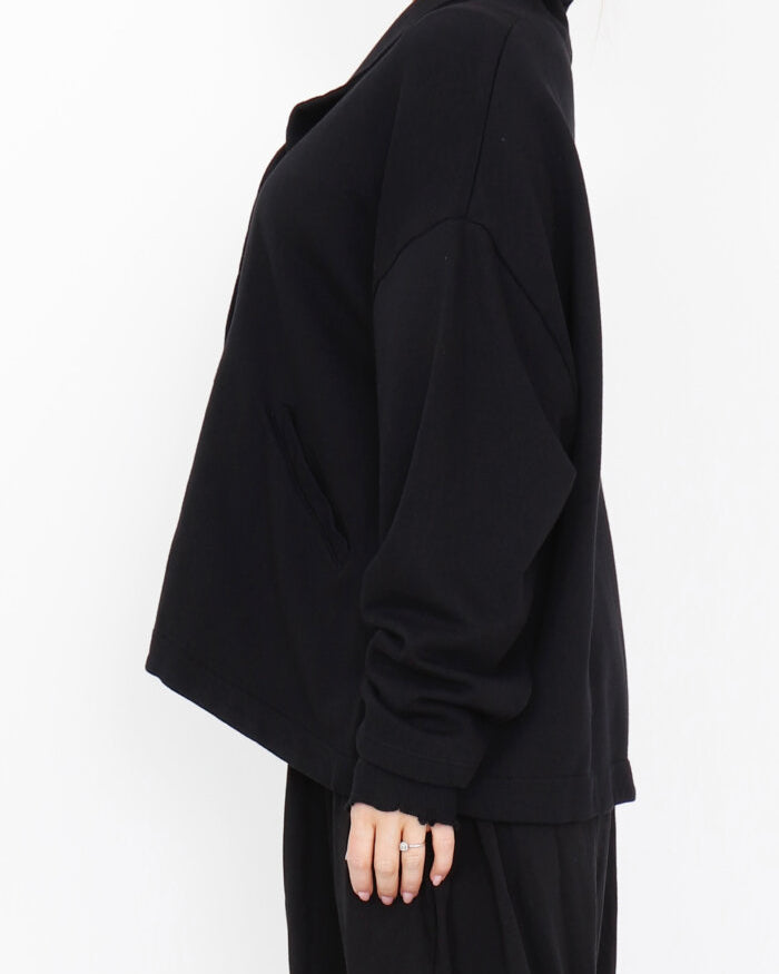 SORT AARHUS oversized vest ASFERG