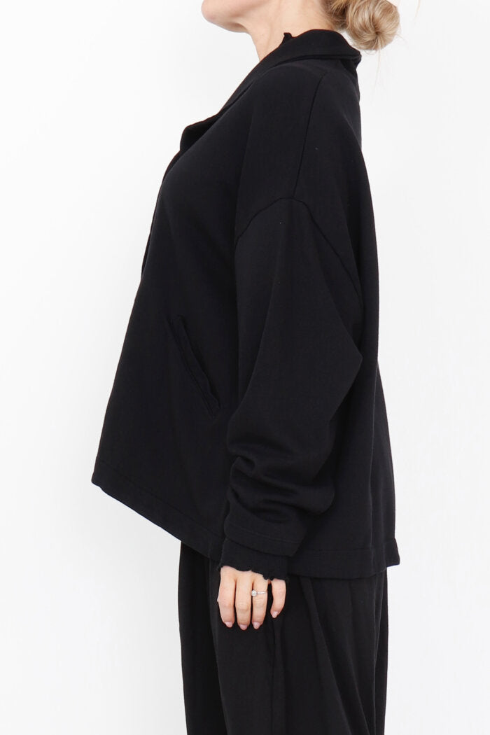 SORT AARHUS oversized vest ASFERG