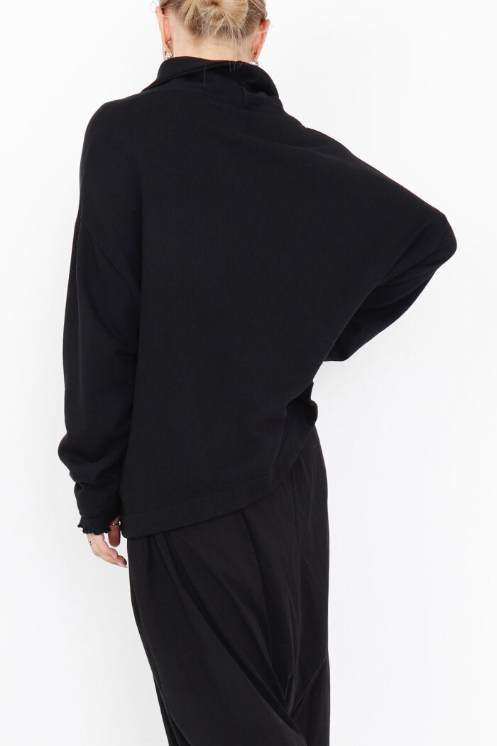 SORT AARHUS oversized vest ASFERG