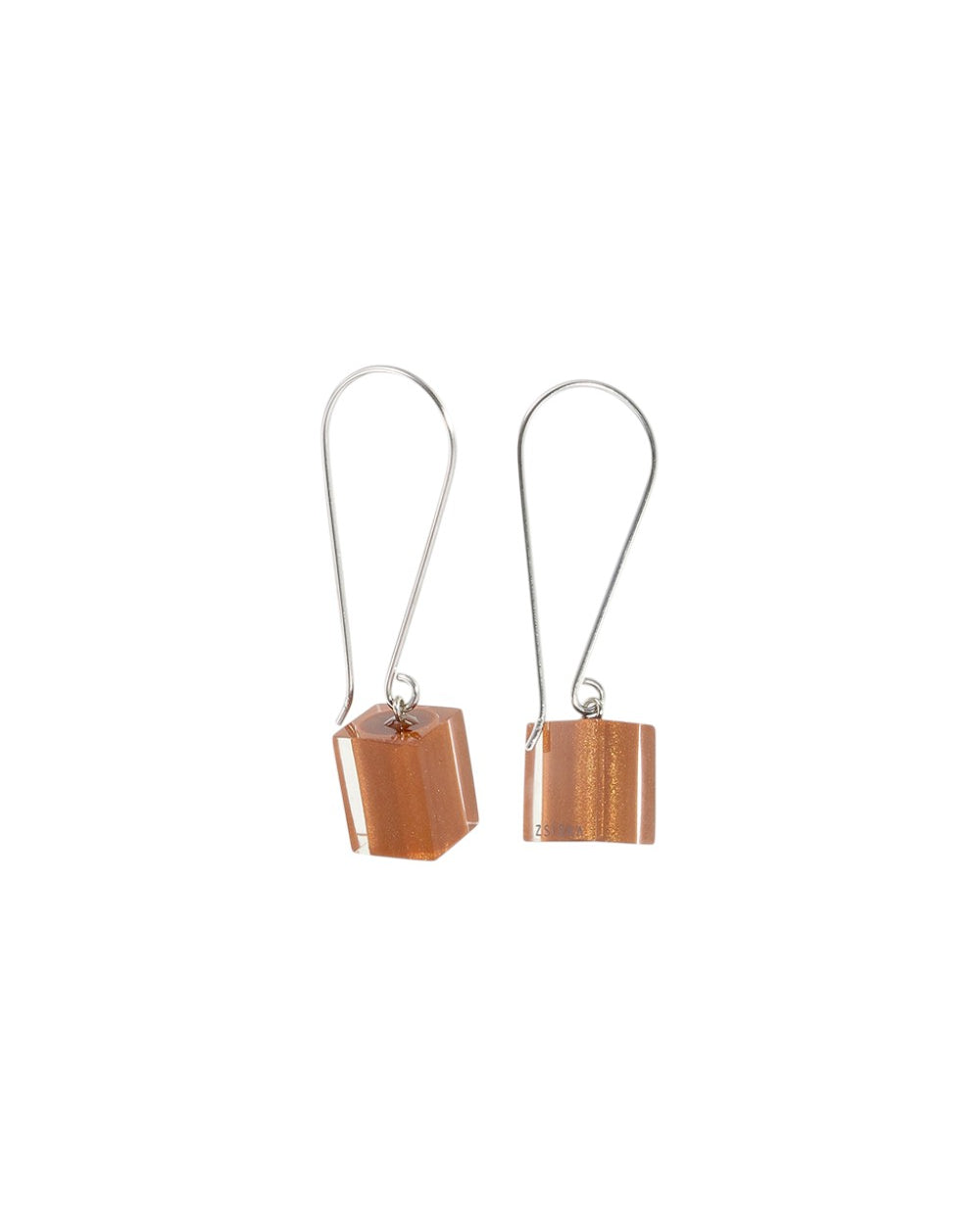 ZSISKA oorbellen CUBES