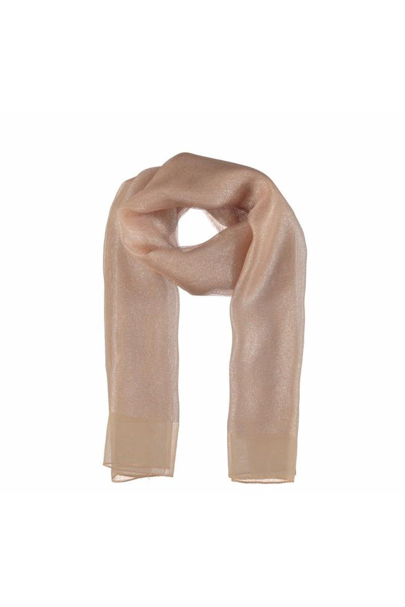 A-Zone stola - poeder beige organza