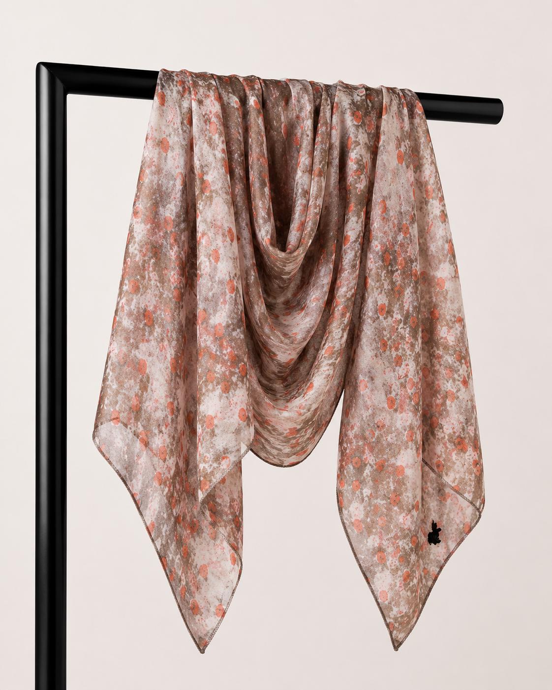 AHMADDY Silk scarf DIAMOND