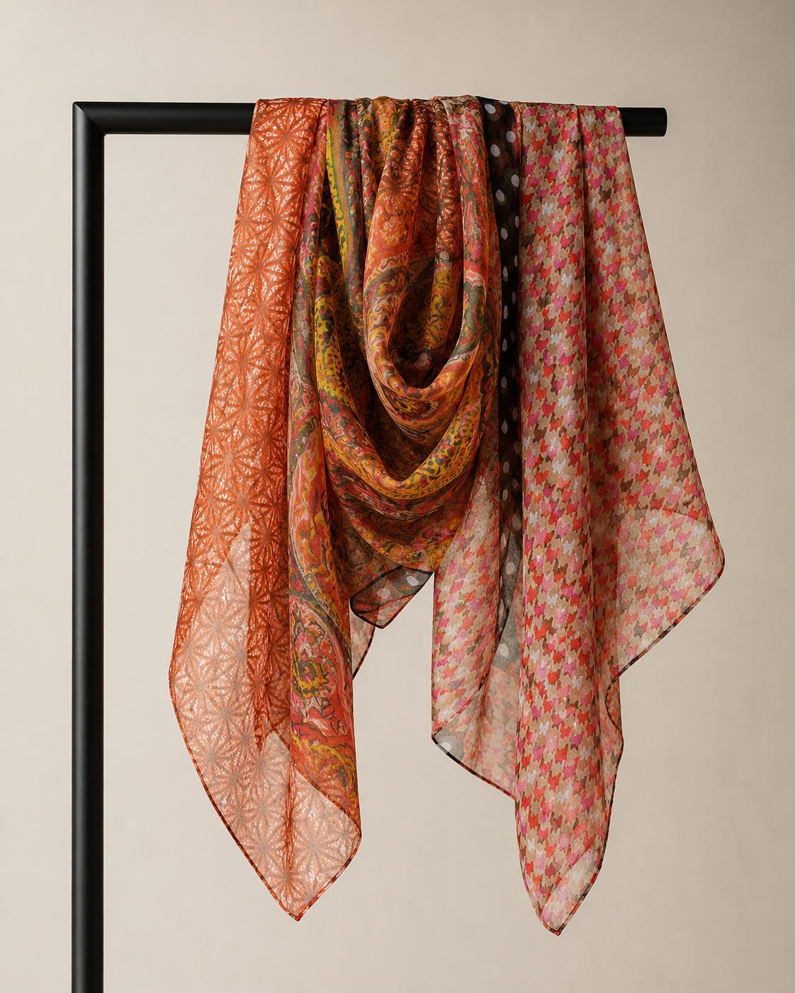 AHMADDY patchwork scarf