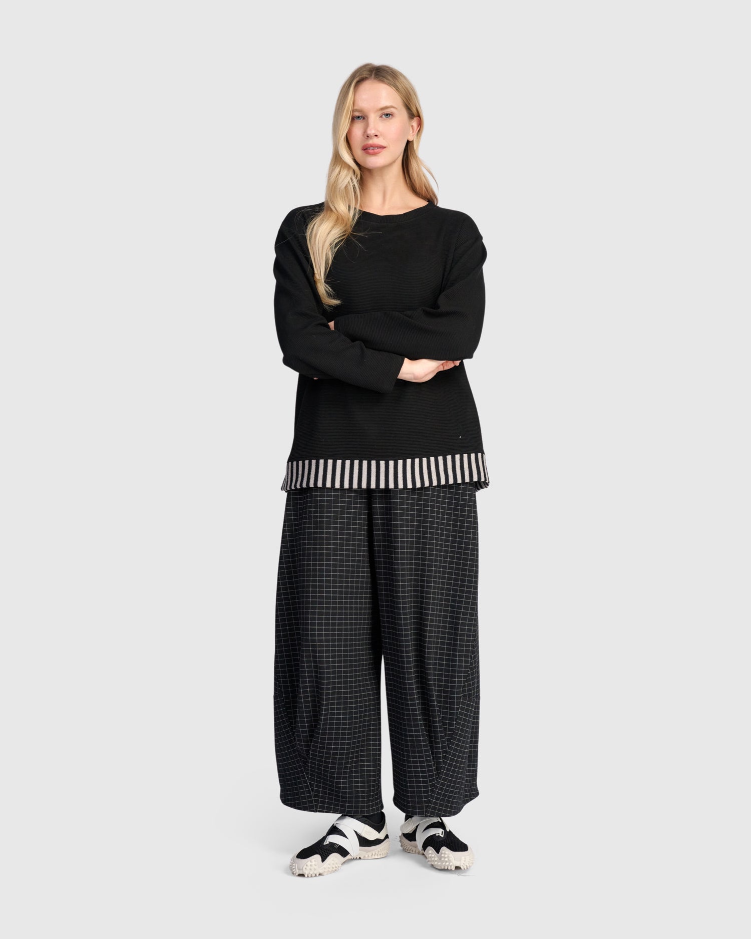 ALEMBIKA URBAN broek CHECK