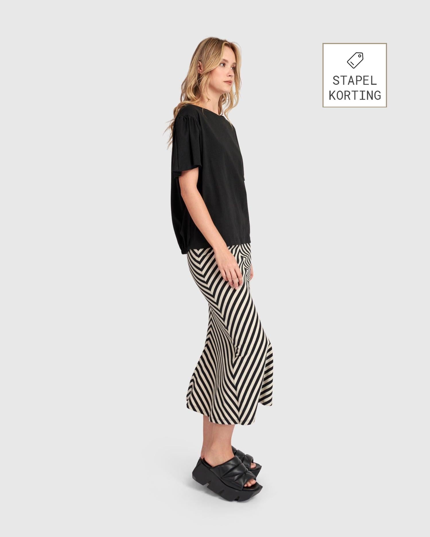 ALEMBIKA URBAN skirt STRIPE