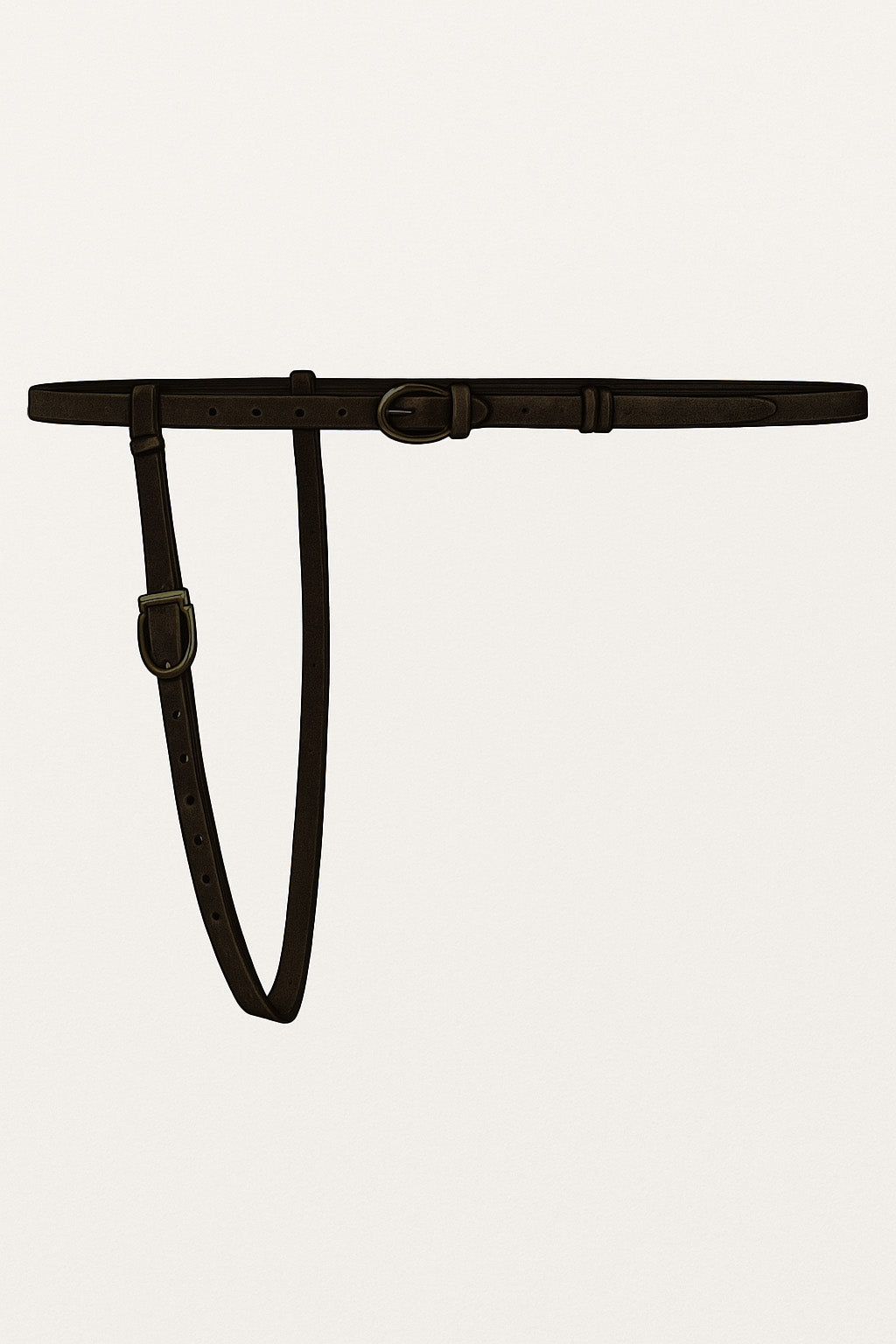 ELSEWHERE lederen ceintuur RIDE