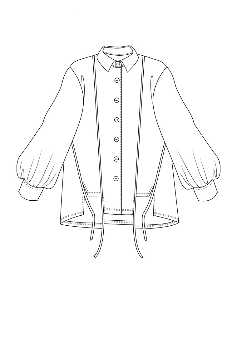 ELSEWHERE travel blouse HOLLY