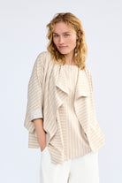 ELSEWHERE vest STRIPE