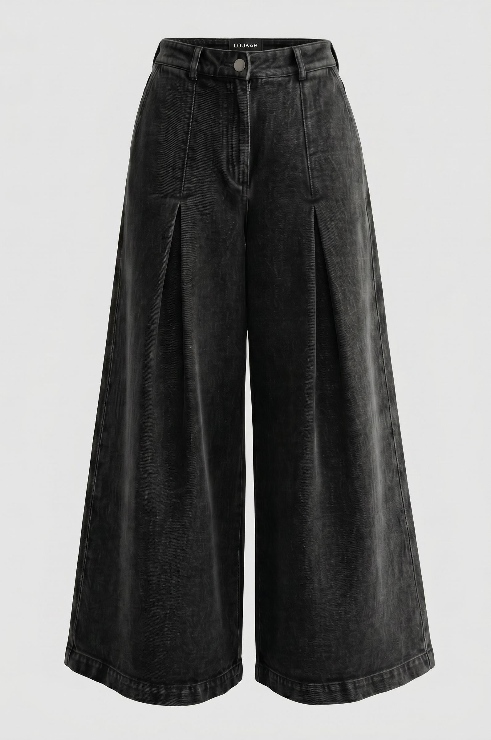 LUUKAA black denim broek RAINE