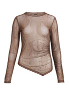 NÜ DENMARK mesh top AGNA