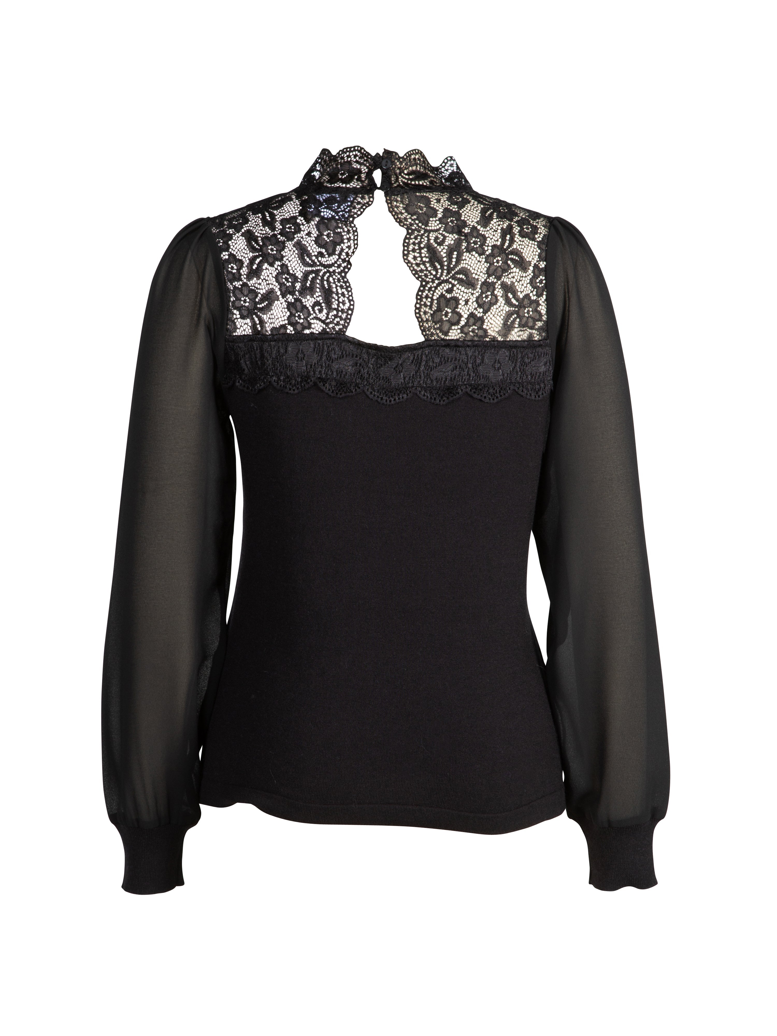 NÜ DENMARK top SIDSE lace