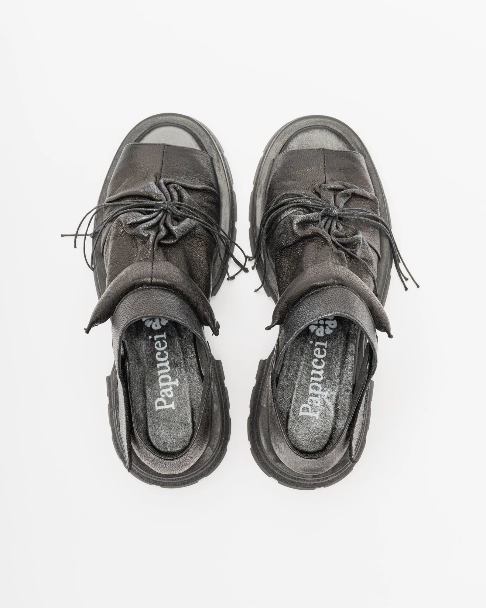 PAPUCEI RAW LINEN sandals