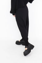 SORT AARHUS baggy broek AALUM